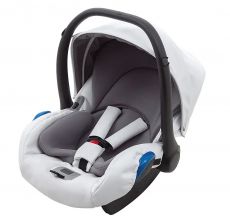 Автокрісло Bair Kite шкіра 100% 23 білий
